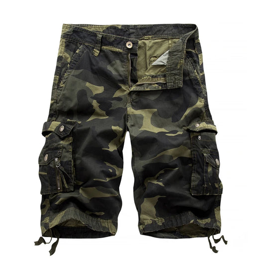 2024 Summer New Men's Casual Camouflage Cargo Shorts