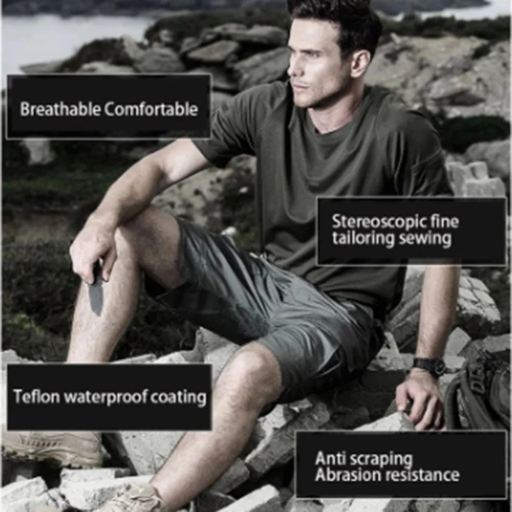 Waterproof Wear Resistant Cargo Short Pants