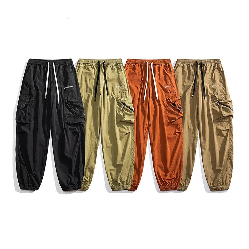 2024 New Man Pants Harajuku Hip Hop Cargo Pants