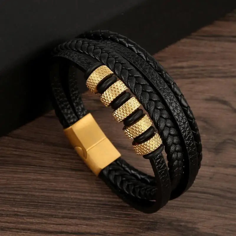 Classic Men's Leather Bracelet