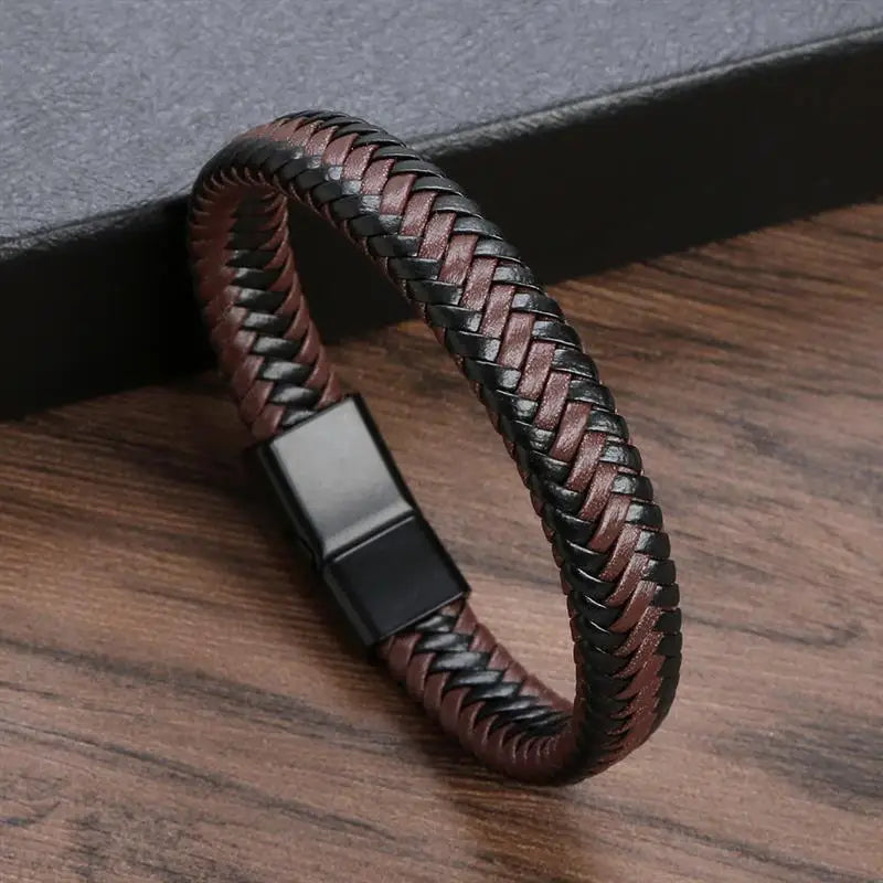 Braided Leather Bracelet